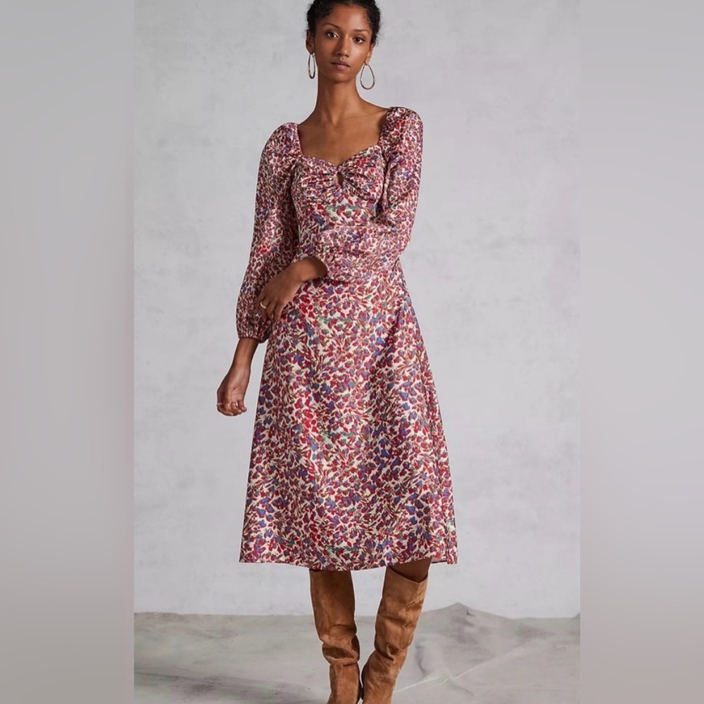 Sachin + Babi Multicolor Long Sleeve Dress